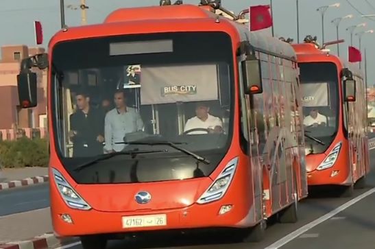 autobus electriques de Marrakech 