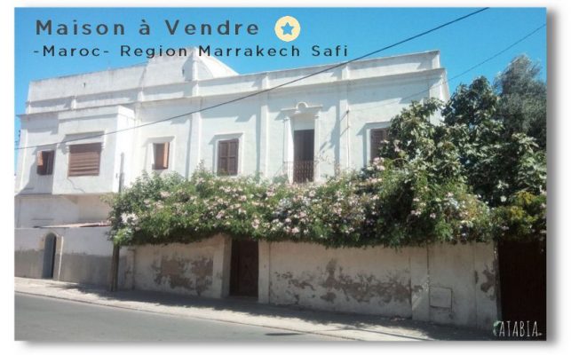 Maison en vente villa traditionnelle sur Région Marrakech Safi