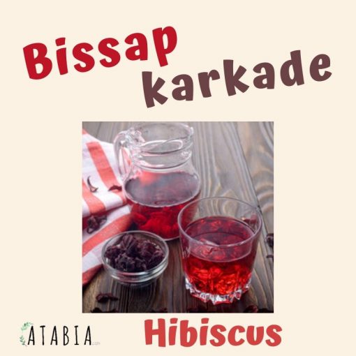 Tisane de fleurs de hibiscus pour tisane de bissap karkade